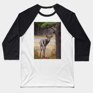 Gotcha! - White-tailed Deer Baseball T-Shirt